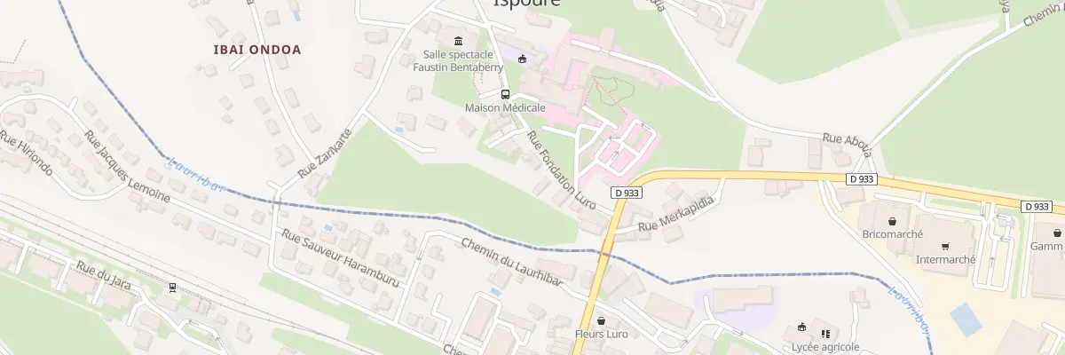 Plan du 5028 Alhastia à Ispoure