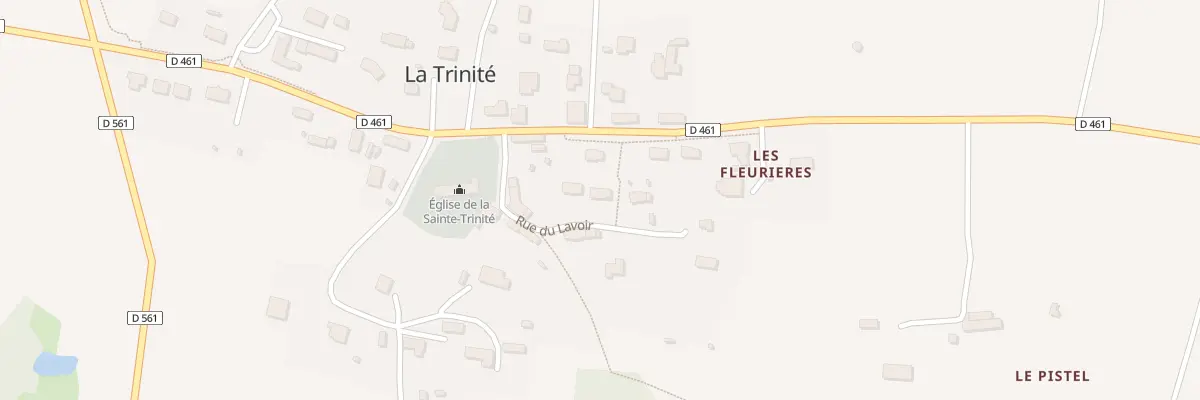Plan du 5200 Le Bourg à La Trinité
