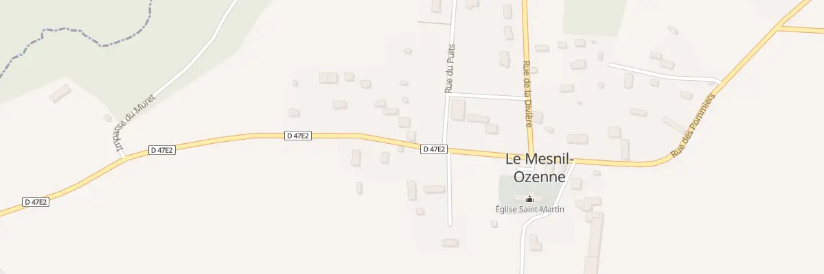 Plan du 7010 Le Puits au Mesnil-Ozenne