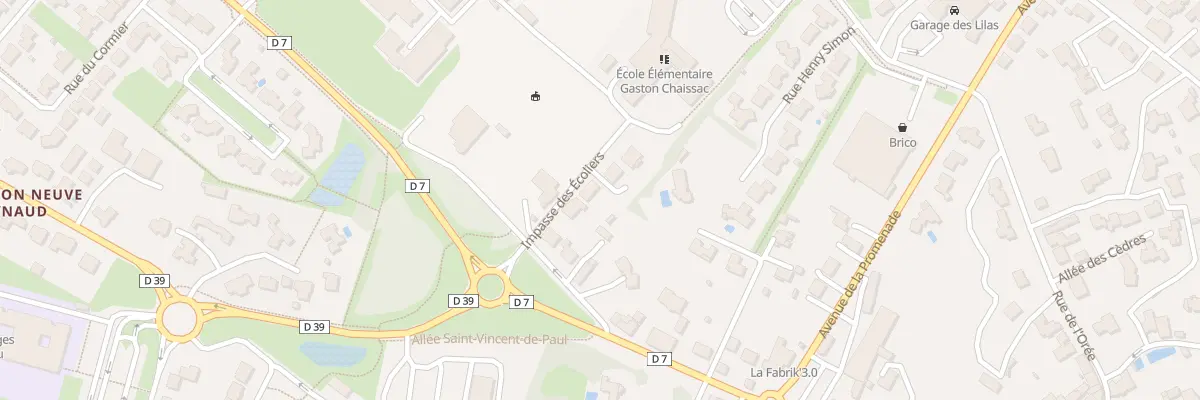 Plan du 4 Imp des Écoliers à Essarts-en-Bocage