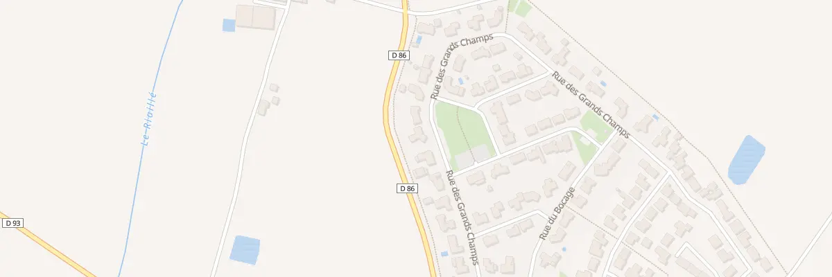 Plan du 15 Rue des grands champs à Treize-Septiers