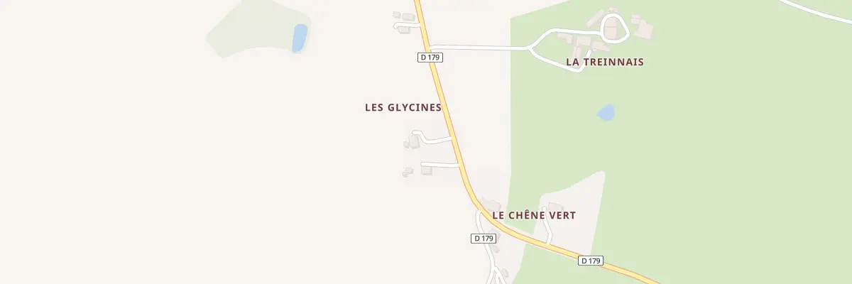 Plan du 5205 Le Chene Vert à Taillis