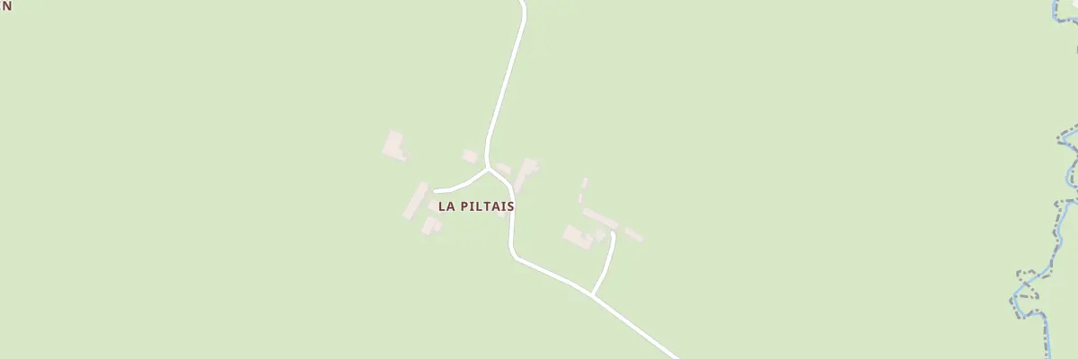 Plan du 5039 La Piltais à Poilley