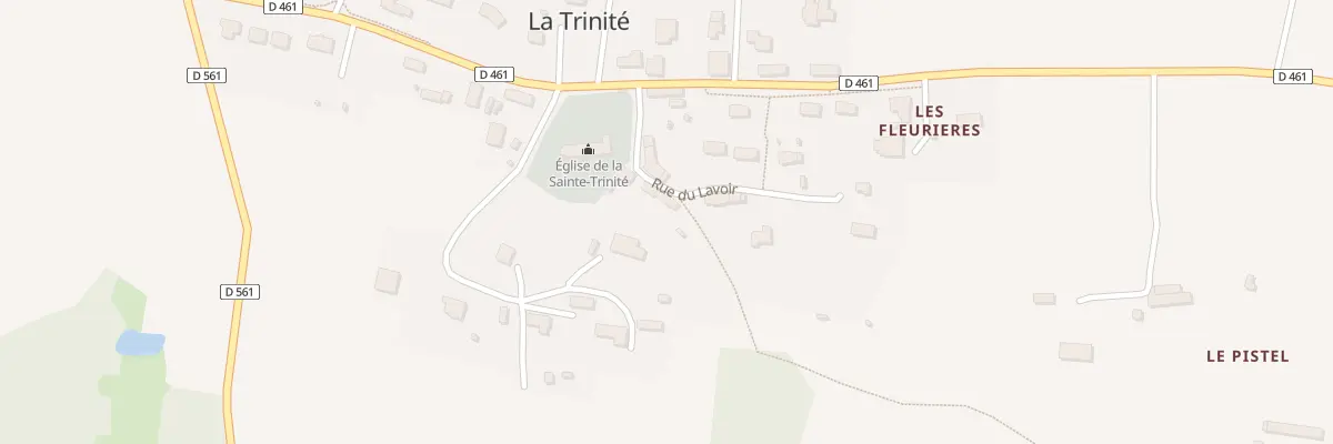 Plan du 4 Rue du Lavoir à La Trinité