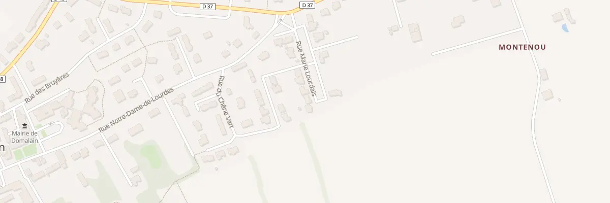 Plan du 9 Rue Marie Lourdais à Domalain