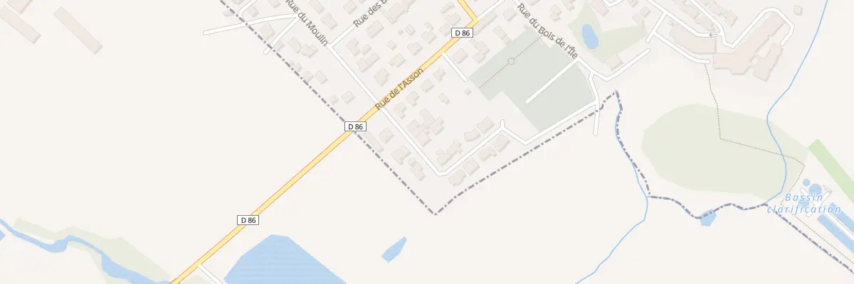 Plan du 3 Rue du bois de l’ile à Treize-Septiers