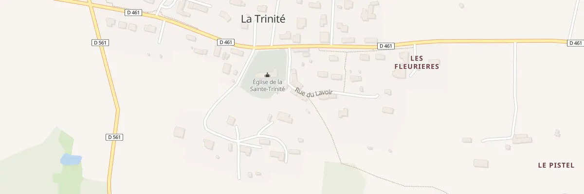 Plan du 4A Rue du Lavoir à La Trinité
