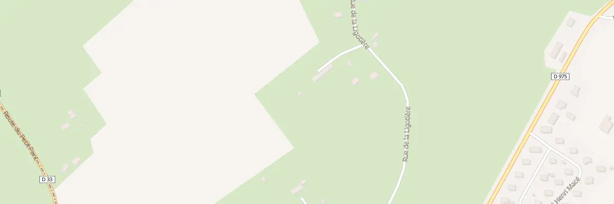 Plan du 1070 Rue de la Ligotiere - Villedie à Villedieu-les-Poêles-Rouffigny