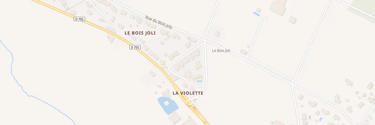 Plan du 4 La Violette à Cugand-la-Bernardière