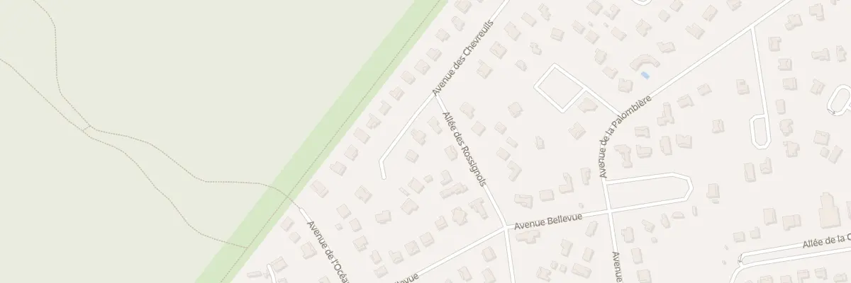 Plan du 71 Rue des Chevreuils Piraillan à Lège-Cap-Ferret