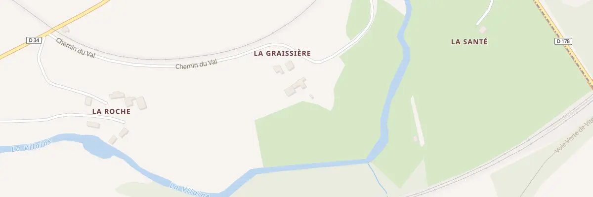 Plan du 5131 La Graissière à Pocé-les-Bois