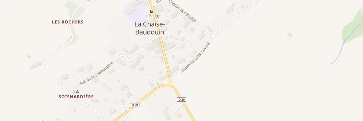Plan du 5 Rte du Soleil Levant à La Chaise-Baudouin