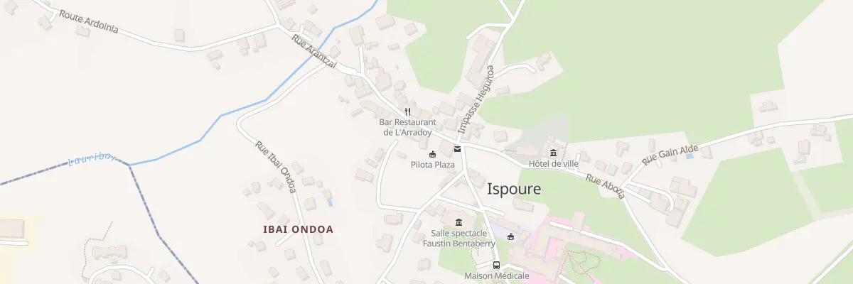 Plan du 5014 Village d’Ispoure à Ispoure