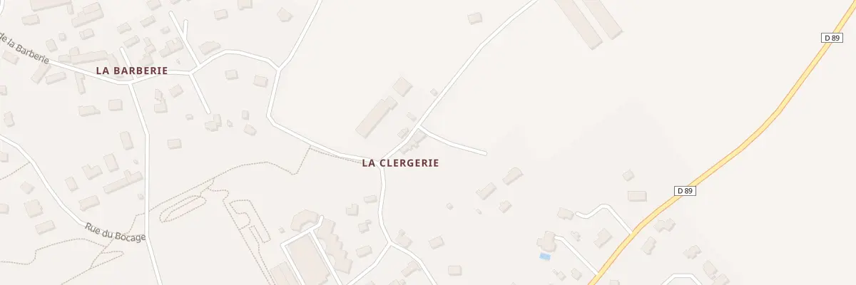 Plan du 18 Rue de la Clergerie au Mesnil-Amey