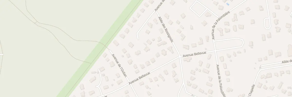 Plan du 77 Rue des Chevreuils Piraillan à Lège-Cap-Ferret