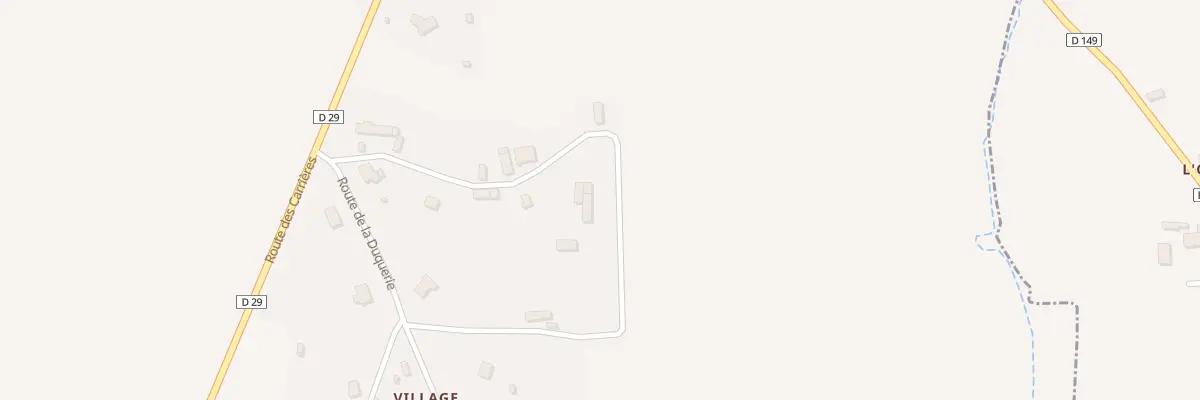 Plan du 4 Rte du Village Dupard à Montreuil-sur-Lozon