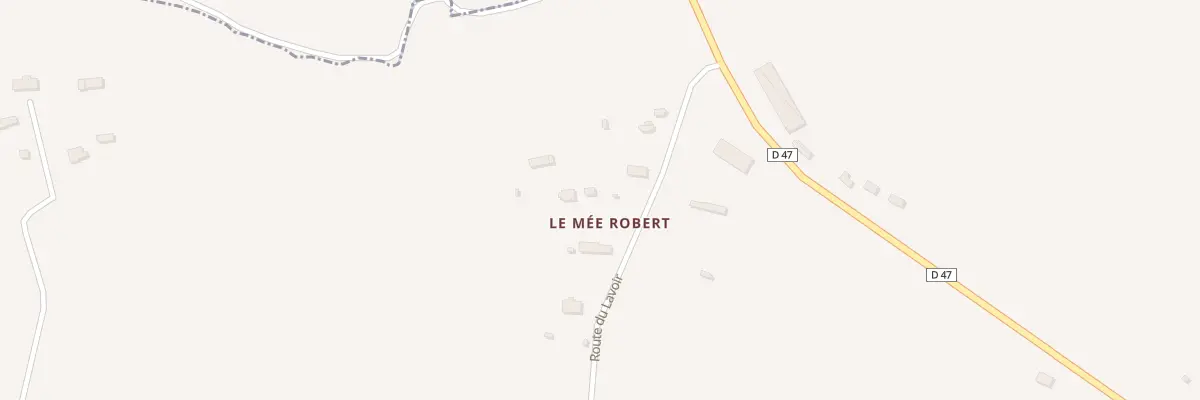 Plan du 5111 Le Mee Robert à Marcilly
