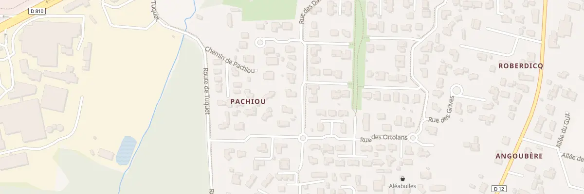 Plan du 6 Rue des Dahlias à Saint-Geours-de-Maremne