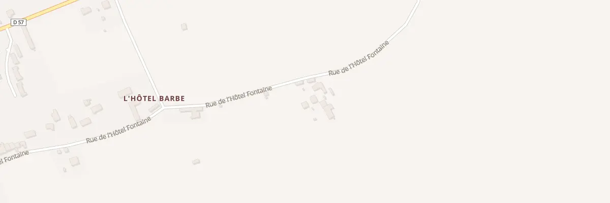 Plan du 820 Rue de l’Hôtel Fontaine à Tribehou