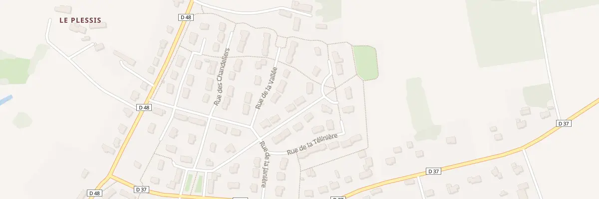 Plan du 12 Rue du Vallon de l’Epinette à Domalain