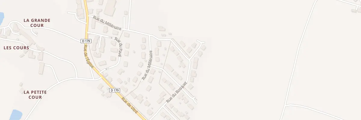 Plan du 6 Rue du Bosquet à Taillis