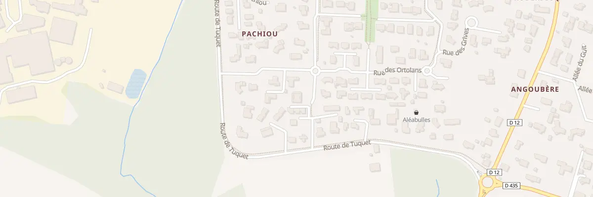 Plan du 2 Rue des Alouettes à Saint-Geours-de-Maremne