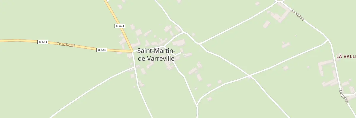 Plan du 54 Hameau de l’Eglise à Saint-Martin-de-Varreville