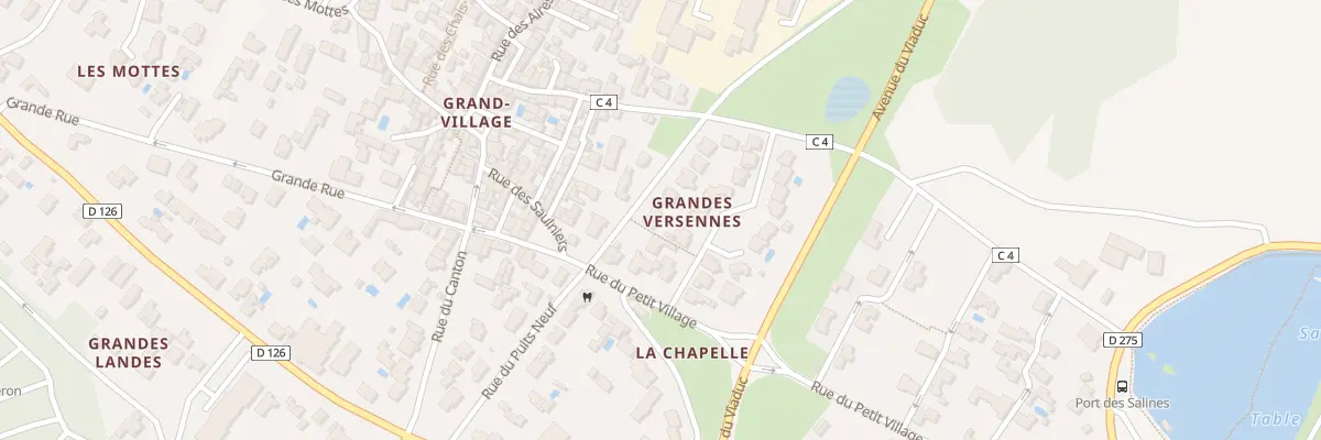 Plan du 26 Rue du Puits Neuf au Grand-Village-Plage