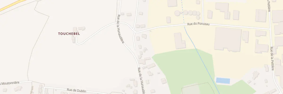 Plan du 30 Rue de la Hunaudière à La Guerche-de-Bretagne