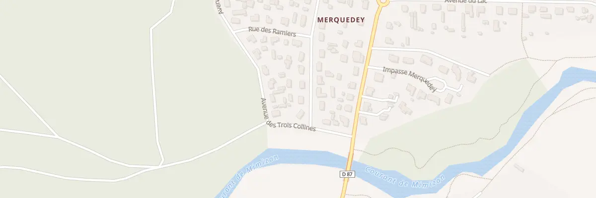 Plan du 3 Rue des Chasseurs à Mimizan