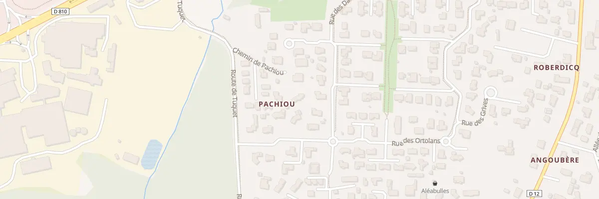 Plan du 92 Che de Pachiou à Saint-Geours-de-Maremne