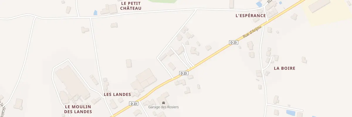 Plan du 5605 Rte de St Laurent (Landemont) à Orée d’Anjou
