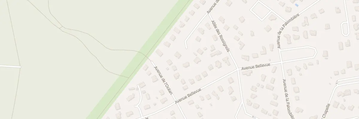 Plan du 81 Rue des Chevreuils Piraillan à Lège-Cap-Ferret
