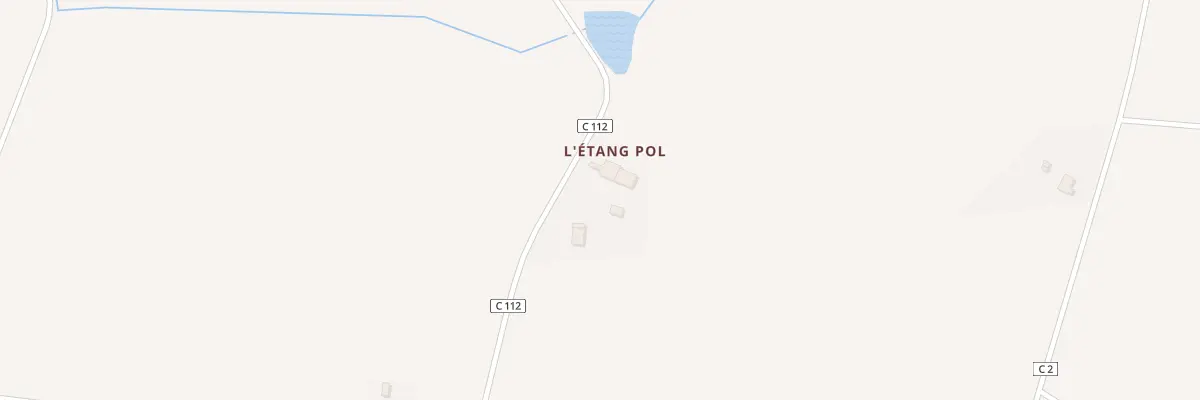 Plan du 1028 L’Etang Pol à Mésanger