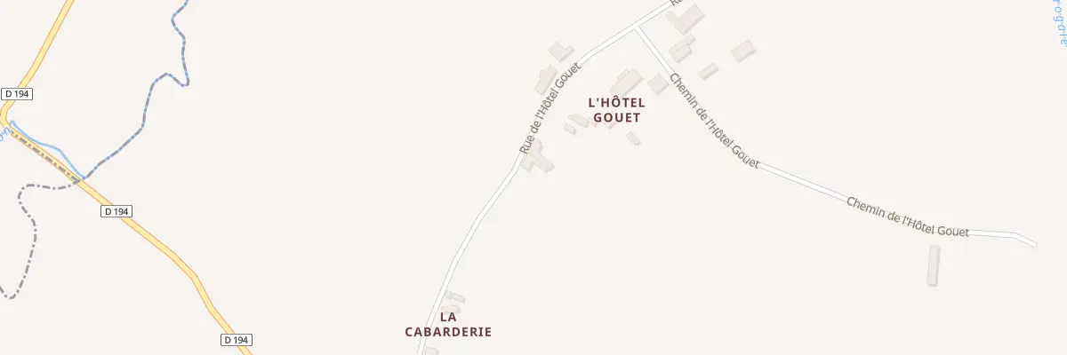 Plan du 8 Rue de l’Hôtel Gouet au Mesnil-Eury