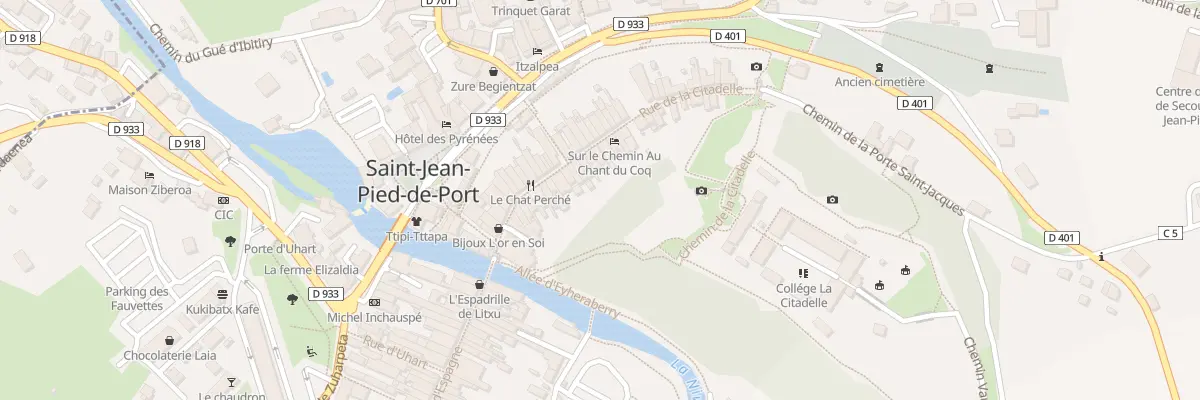 Plan du 26 Rue de la Citadelle à Saint-Jean-Pied-de-Port
