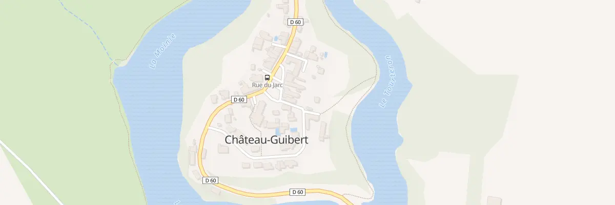 Plan du 7 Pl de l’Église à Château-Guibert