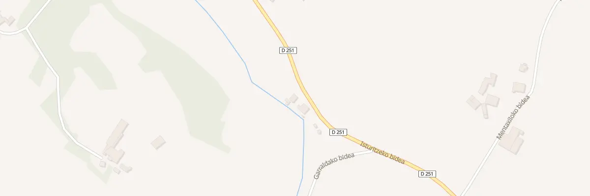 Plan du 3062 Isturitzeko bidea à Ayherre