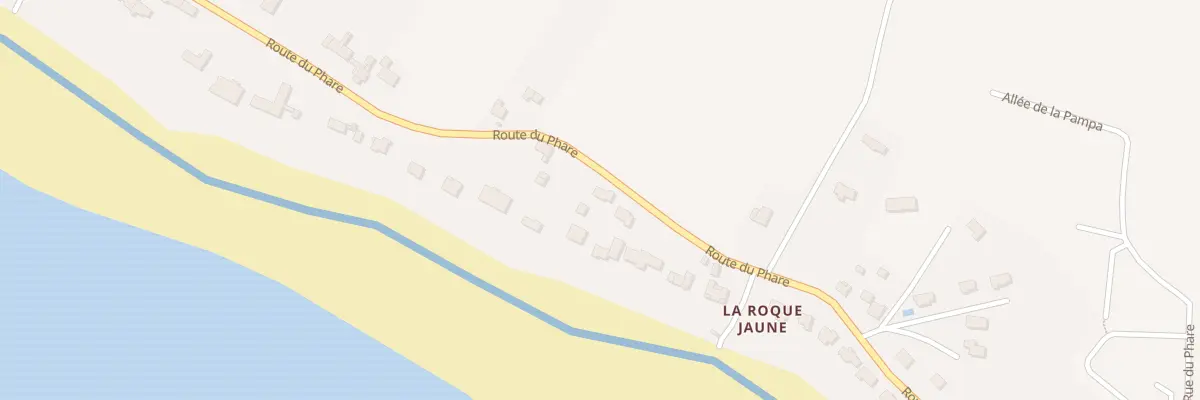 Plan du 42 Rte du Phare à Réville