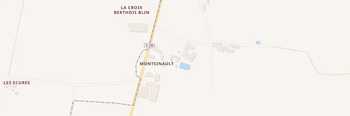 Plan du 7 Montsinault à Domalain