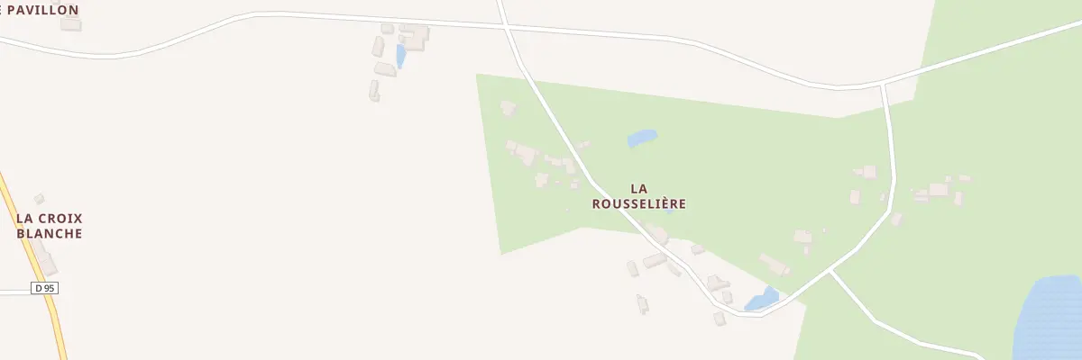 Plan du 5210 La Rousselière à Drouges