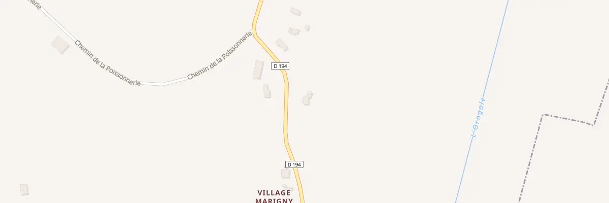 Plan du 5316 Village Marigny au Mesnil-Eury