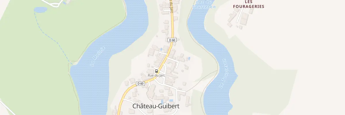 Plan du 8 Rue du jarc à Château-Guibert