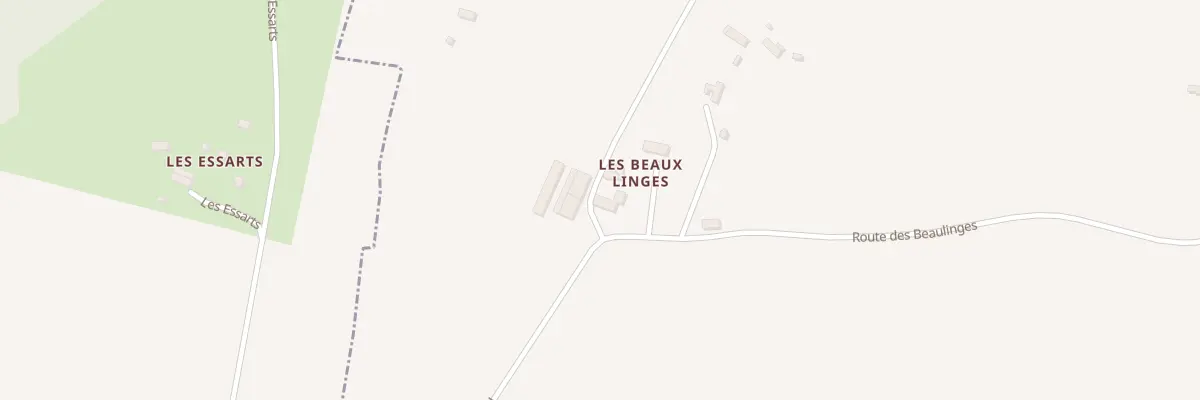 Plan du 2 Rte des Bihorets - Chalandrey à Isigny-le-Buat