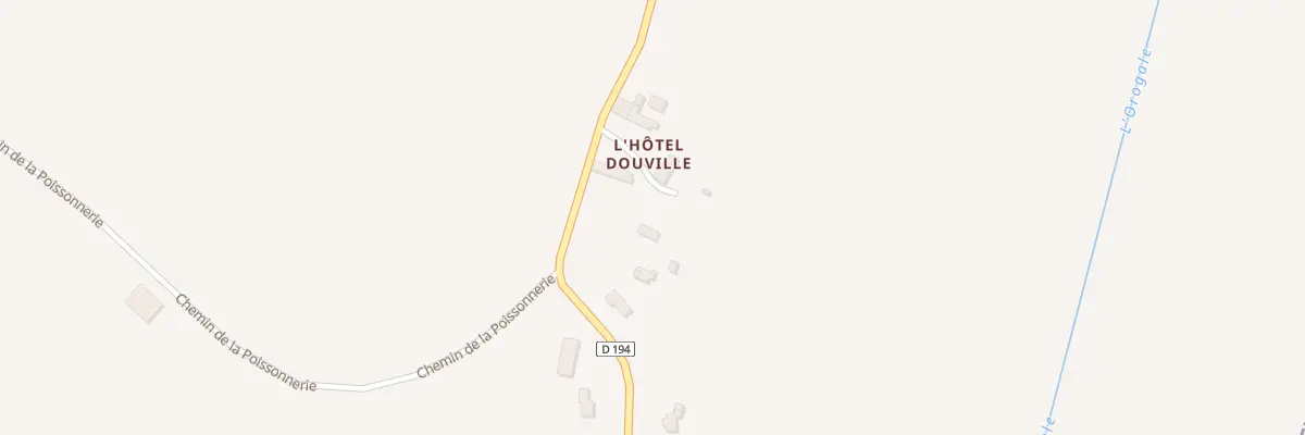 Plan du 4 Che de l’Hôtel Douville au Mesnil-Eury