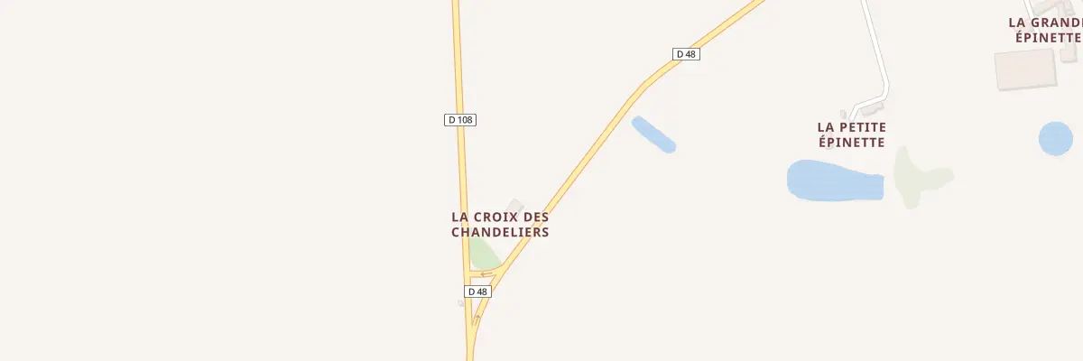 Plan du 2 La Croix des Chandeliers à Domalain