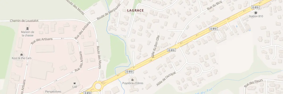 Plan du 3 All du Bon Gîte à Saint-Geours-de-Maremne