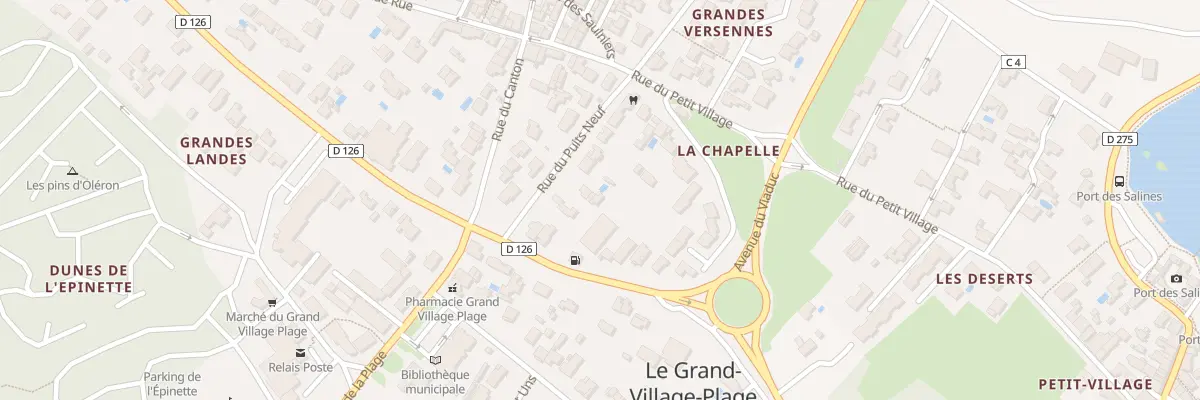 Plan du 2T Rue du Puits Neuf au Grand-Village-Plage