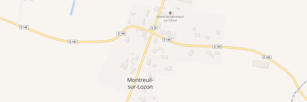 Plan du 3 Rte des Carrières à Montreuil-sur-Lozon