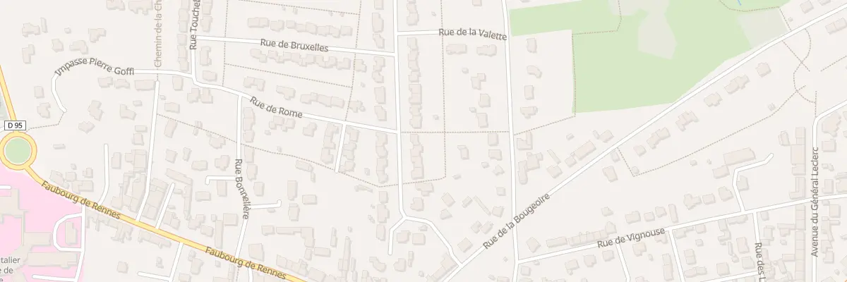 Plan du 26 Rue de Strasbourg à La Guerche-de-Bretagne